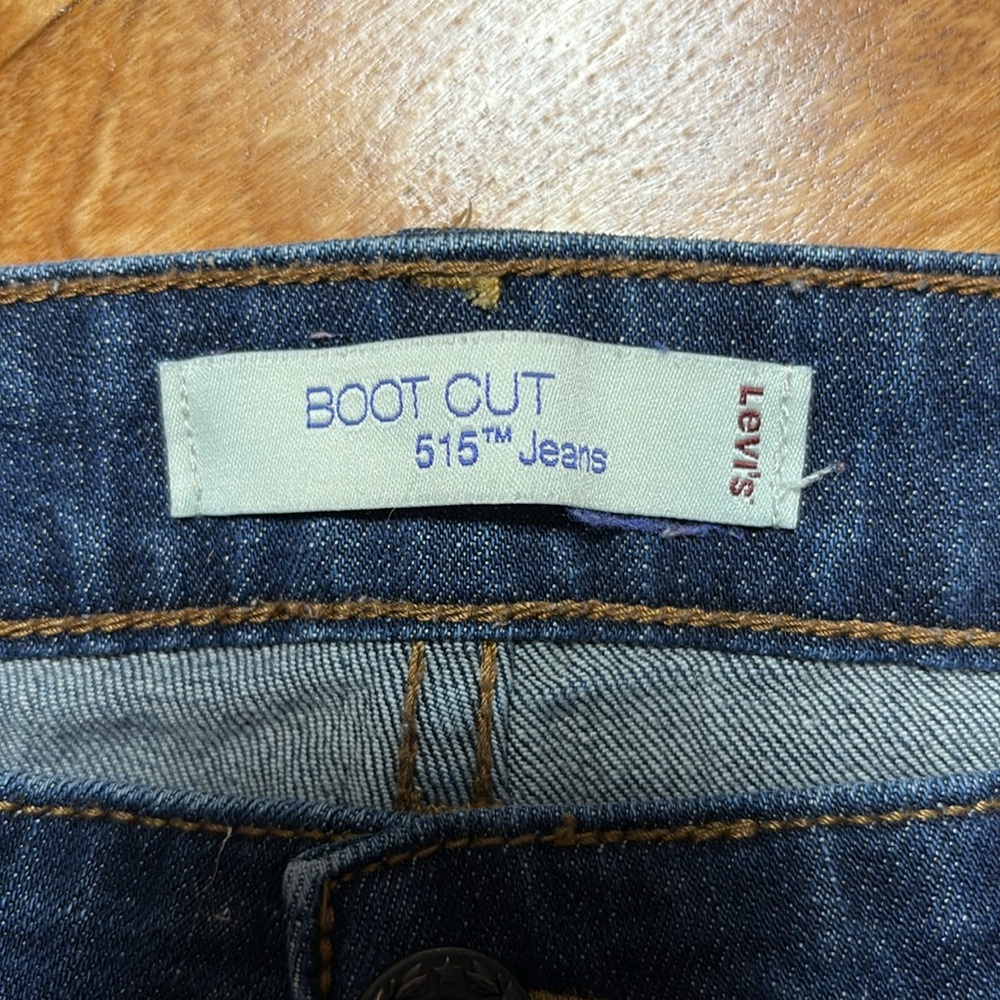 Levi's Blue Boot Cut Jeans Classic Denim Style - Picture 4 of 5